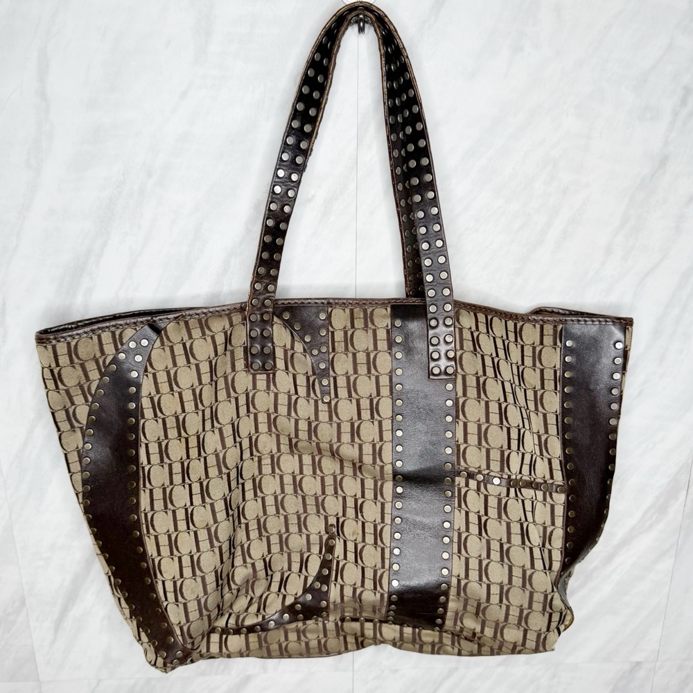 Carolina Herrera VTG Monogram Tote